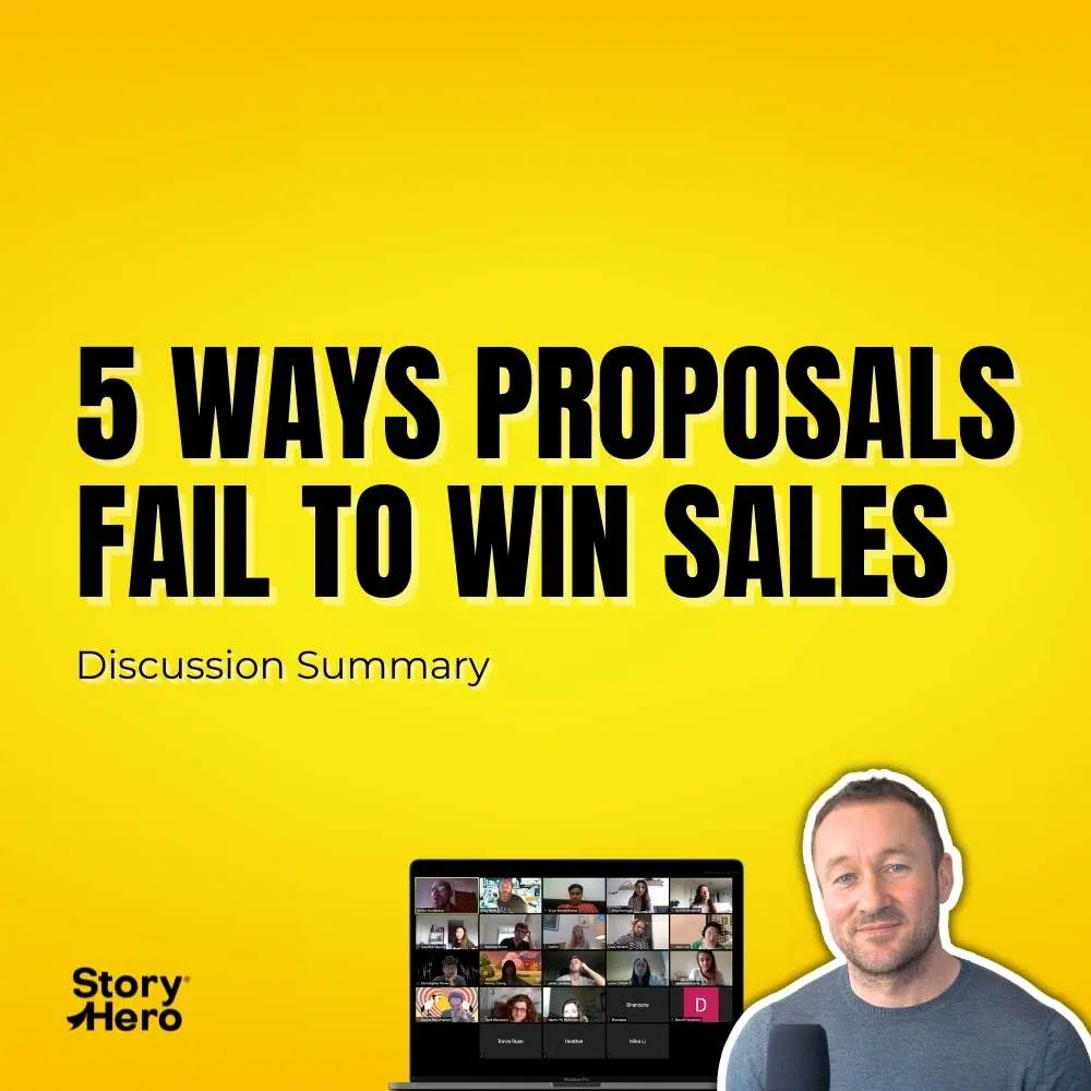 5 Ways Proposals Fail To Win Sales