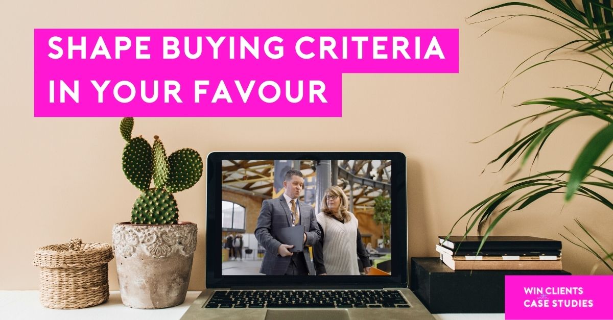 Shape Buying Criteria In Your Favour